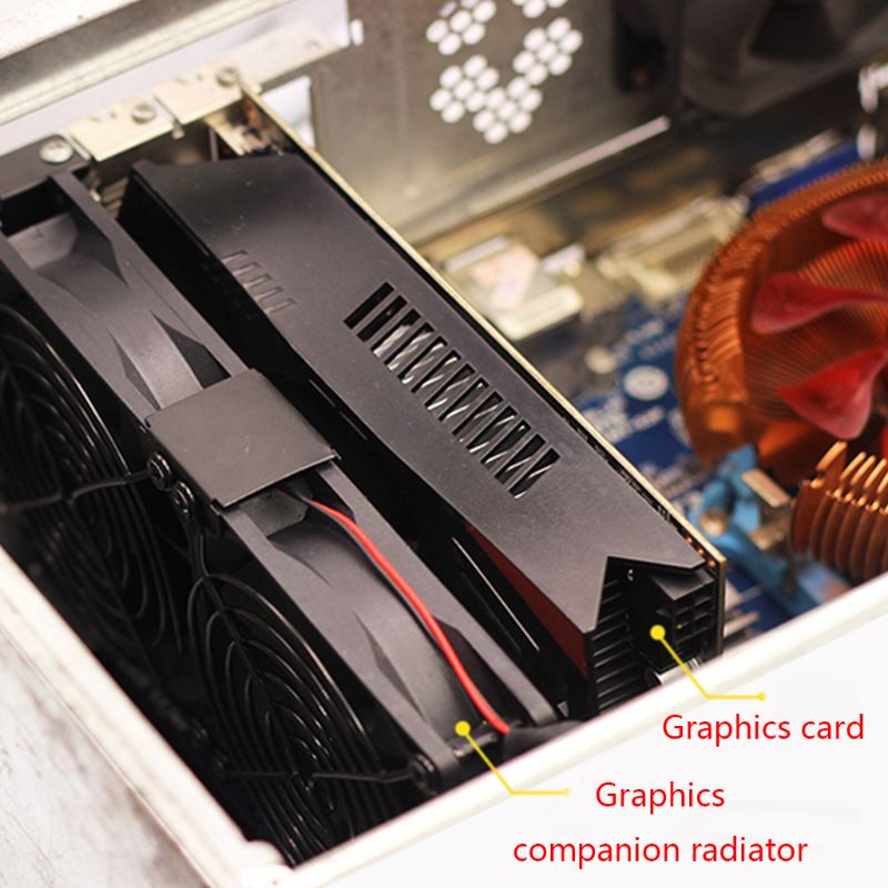Quạt tản nhiệt hai cánh 80mm thông dụng cho thẻ nhớ GPU | BigBuy360 - bigbuy360.vn