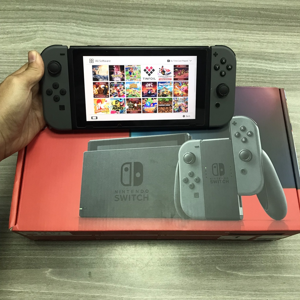 Máy Chơi Game Nintendo Switch V2 Mod Chip ATM