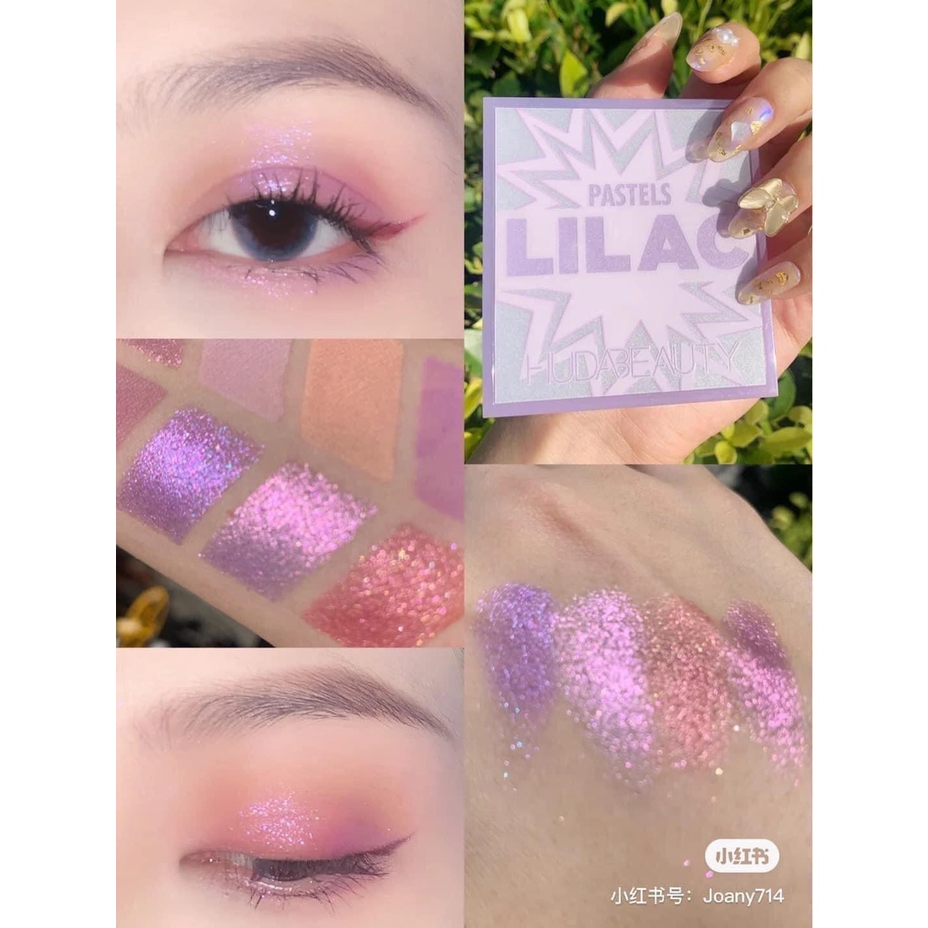 Phấn mắt Huda Beauty Pastels LILAC
