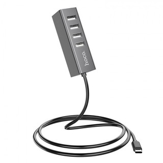 Hub hoco hb1 type c ra 4 cổng usb