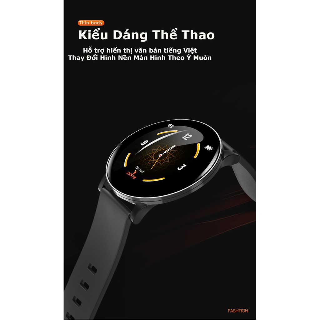 Đồng Hồ Thông Minh W8 - Smart Watch W8 Theo Dõi Sức Khỏe