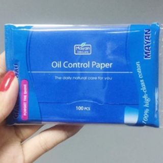 Giấy thấm dầu Mayan (100 tờ)