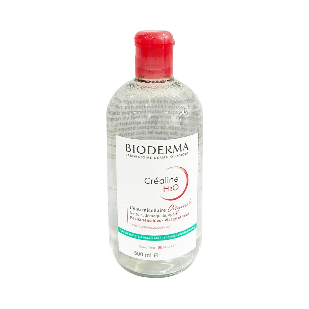 Nước tẩy trang bioderma 500ml Chính Hãng Pháp cho da khô da dầu da nhạy cảm