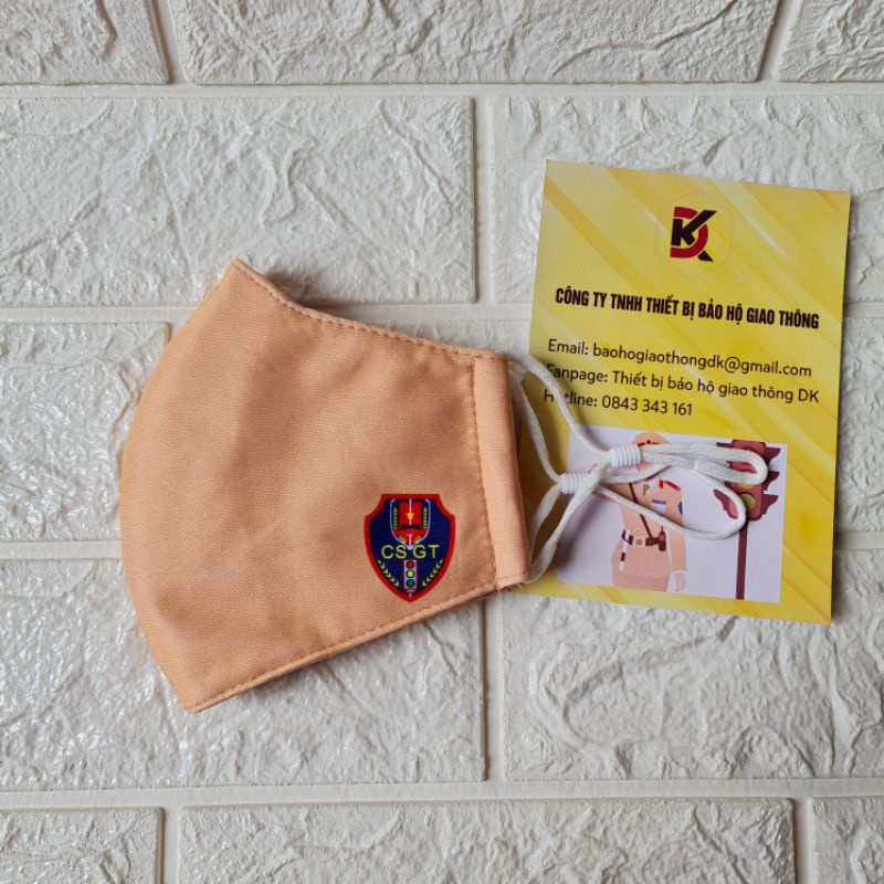 KHẨU TRANG VẢI KHÁNG KHUẨN 3 LỚP IN LOGO mã KTBH30 | BigBuy360 - bigbuy360.vn