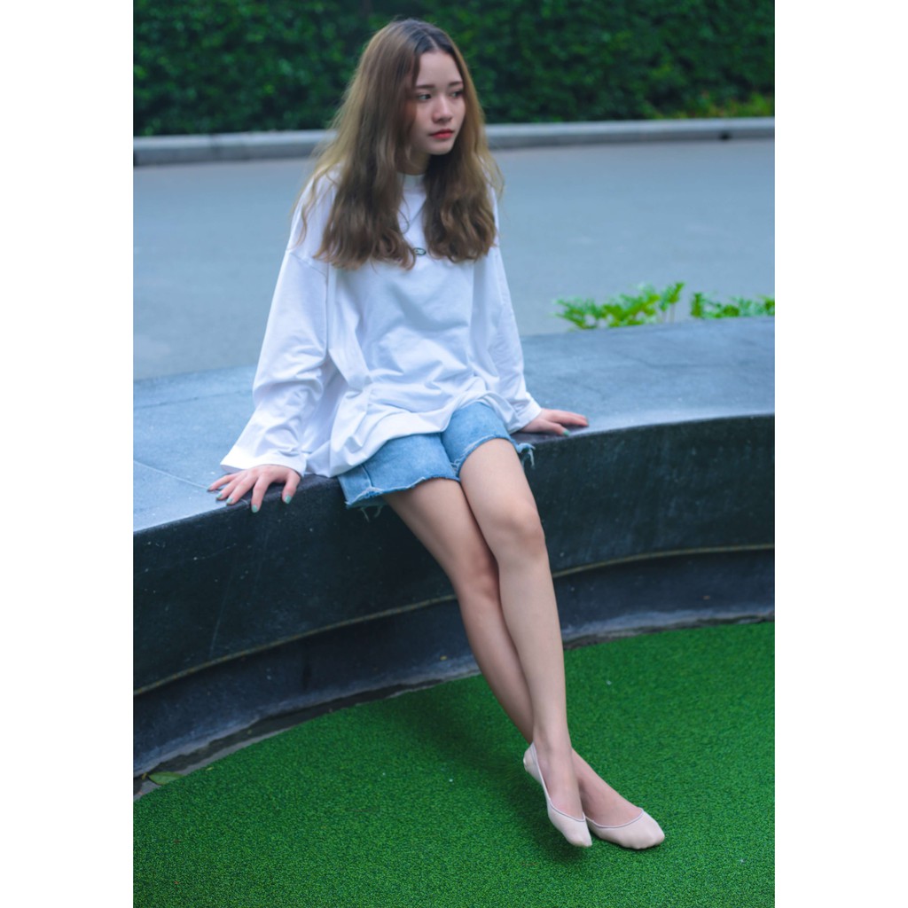 Tất vớ lười nữ màu trơn cotton Kikiya cao cấp Hàn Quốc W-N-012 (Chính Hãng)