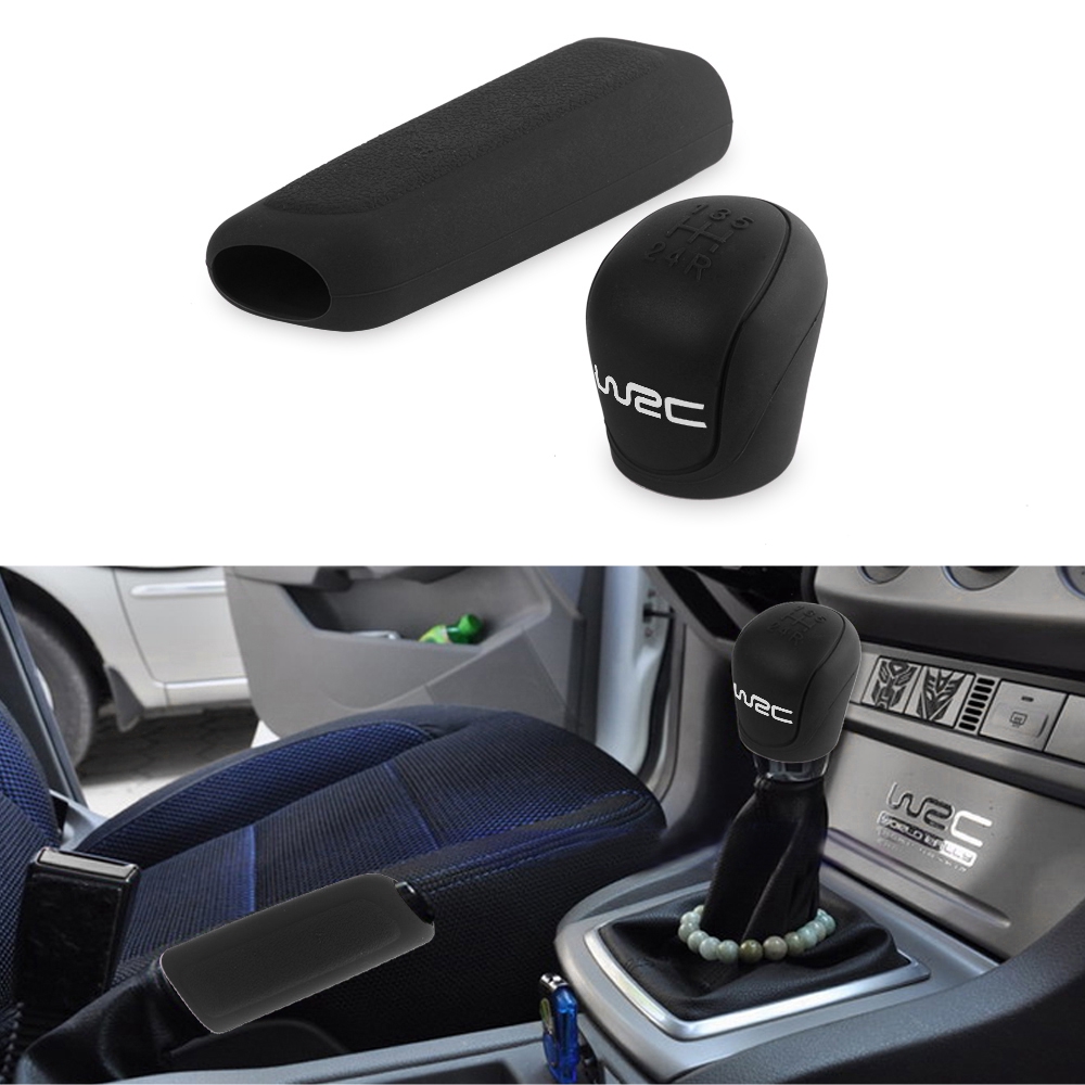 Set bọc tay nắm cần số và phanh 2 món làm từ silicon chống trượt cao cấp