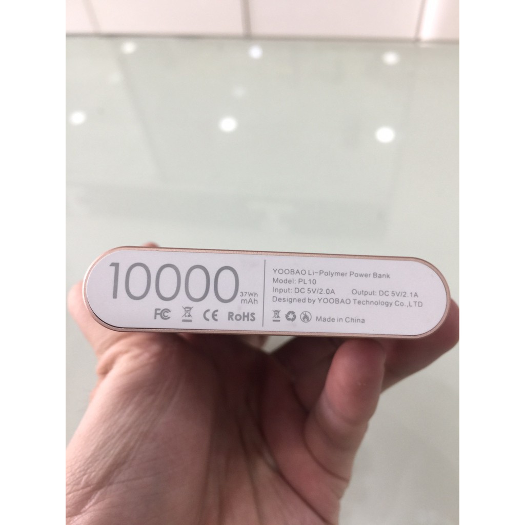 ⚡Giá Gốc⚡ SẠC DỰ PHÒNG YOOBAO PL10 - dung lượng 10.000mAh Cao cấp