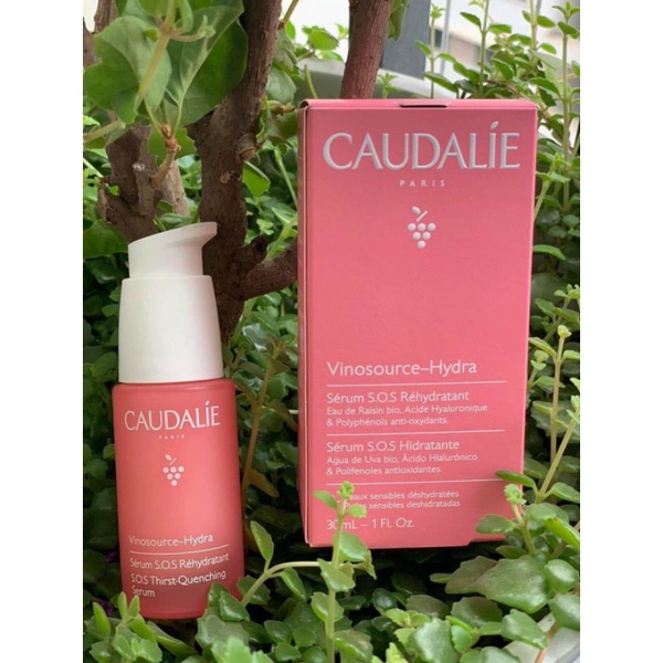 Serum cấp nước Caudalie SOS Vinosource-Hydra 30ml fullbox