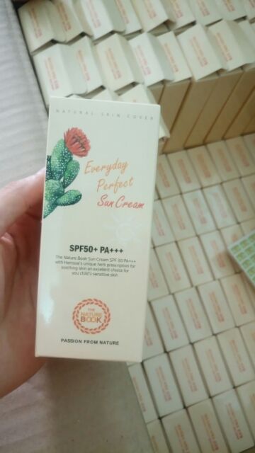 The Nature Book - Kem Chống Nắng Everyday Perfect Sun Cream SPF 50+ PA+++