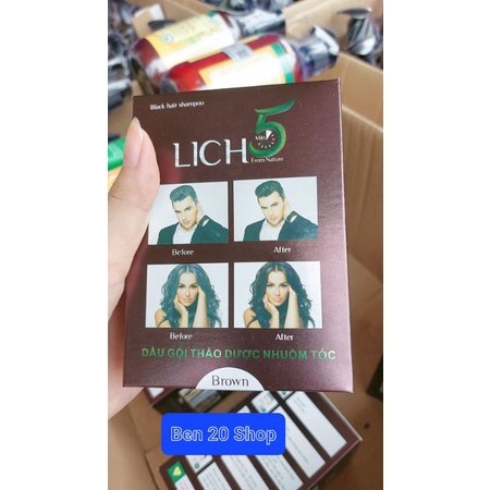 DẦU GỘI THẢO DƯỢC PHỦ BẠC LICH5