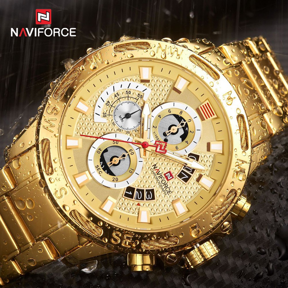 Đồng Hồ Nam NAVIFORCE 9165 Chống Nước Cao Cấp
