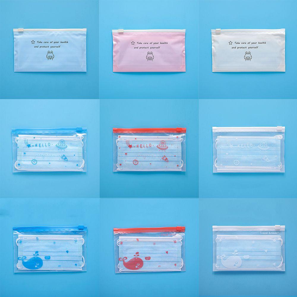 HECCEH Túi Đựng Khẩu Trang Chống Bụi Dùng Một Lần Tiện Dụng