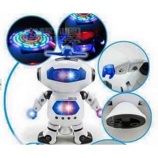 Robot không gian xoay 360 độ theo nhạc cực hot