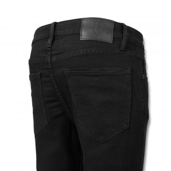 Quần Jean Nam THE BS Chất Denim Quần Jean Trơn Đen Phong Cách Trẻ Trung Hàn Quốc  Big Size