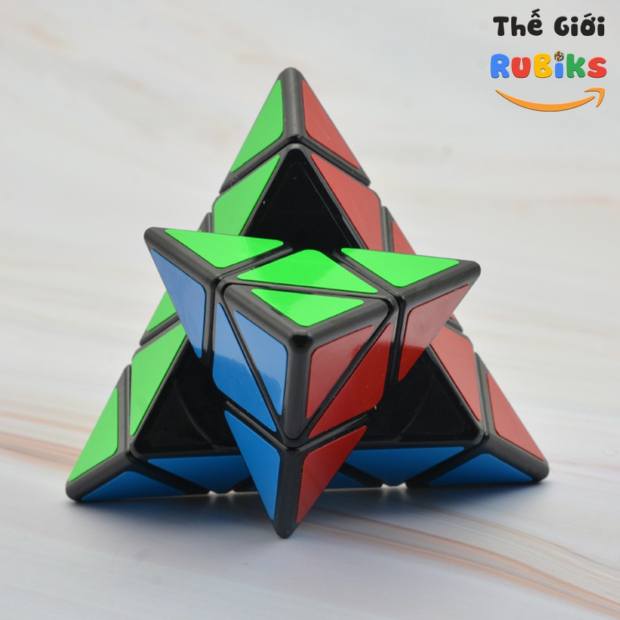 Rubik Pyraminx QiYi QiMing Rubic Biến Thể Tam Giác