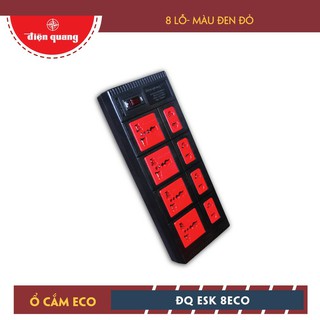 Ổ Cắm Điện Quang ECO ĐQ ESK 8ECO (8 Lỗ)