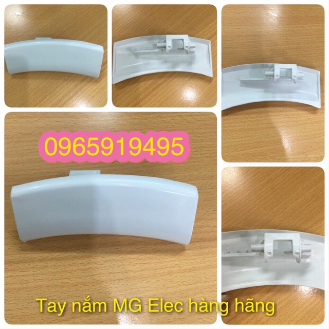 Tay nắm cửa MG ELEC ngắn màu trắng