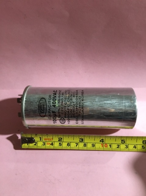 Tụ dầu ngâm 100uf-450vac