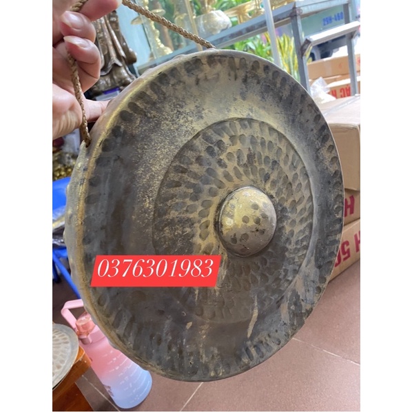 Cồng chiêng nhạc cụ bằng đồng cỡ 30cm , 40cm, 50cm