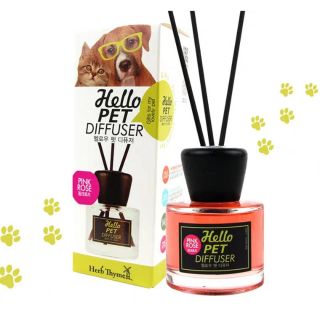 Tinh dầu thơm phòng HERB THYME - HELLO  PET DIFFUSER (50ml) - giúp khử mùi hôi của thú cưng