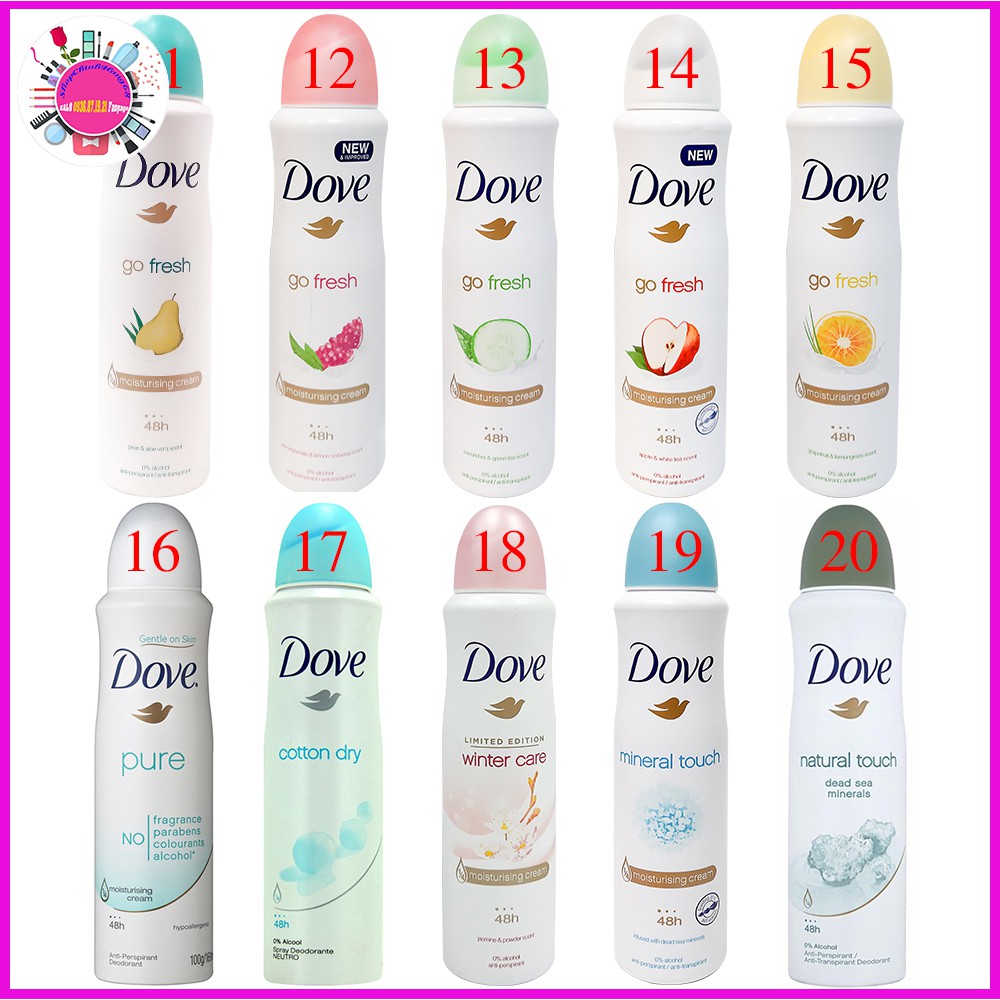 XỊT KHỬ MÙI DOVE 150ML CHÂU ÂU – HÀ LAN | BigBuy360 - bigbuy360.vn