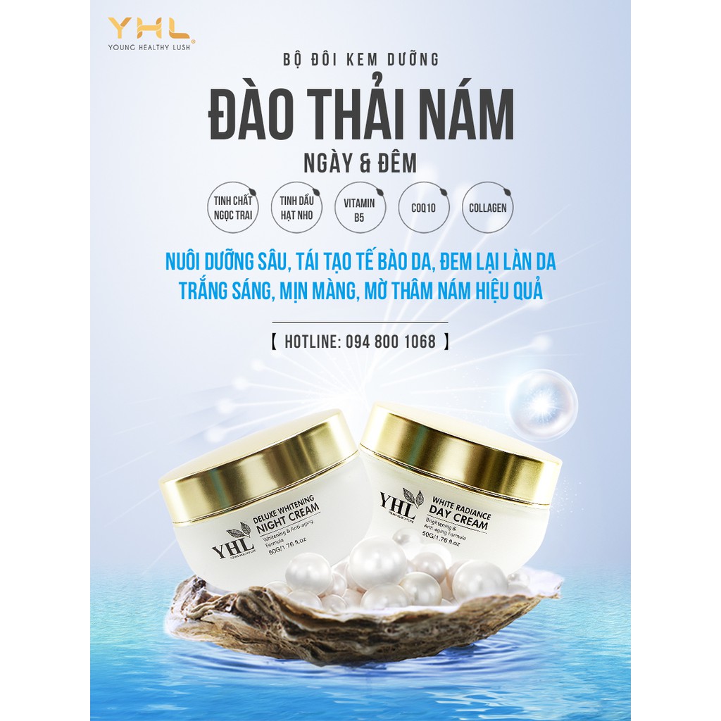 yhl white radiance day cream