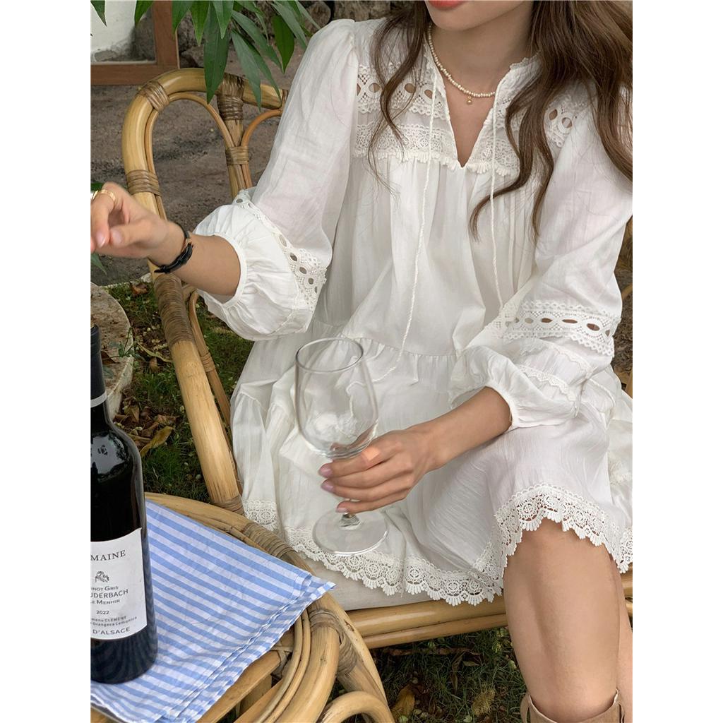 Đầm Đi Biển Dáng Rộng Cột Dây Thời Trang 63857