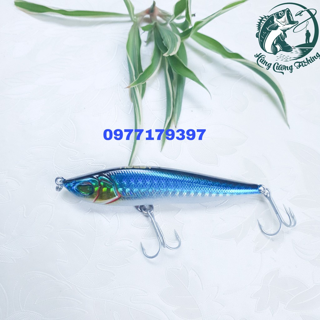 MỒI NOEBY LURE NBL9604 GHỀNH ĐÁ CÁ VƯỢC 80MM - 16G >0-0.1.2M TẦNG LỬNG 🔰 Cam Kết Chính Hãng _ Chất Lượng 🔰 Mồi  Câu Cá