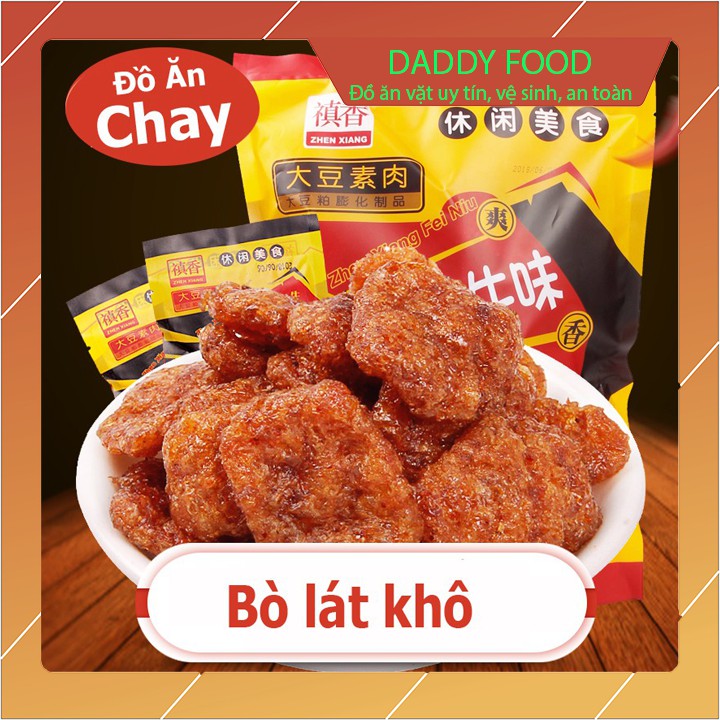 [Mã 267FMCGSALE giảm 8% đơn 500K] Combo 10 gói bim bim thịt hổ cay, đồ ăn vặt nội địa siêu ngon