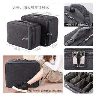 Hộp trang điểm với đèn chuyên nghiệp với trang điểm chuyên dụng túi công cụ làm móng tay cầm tay công suất lớn hộp kéo c