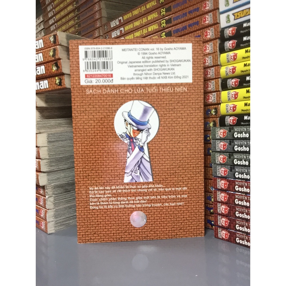 Sách - Thám tử lừng danh Conan - Tập 16