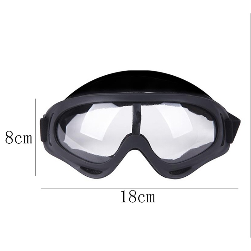 Safety Glasses Fully Closed Clear Lens Eye Protection Goggles Glasses Anti-Fog Antisand Dust Resist UV Light