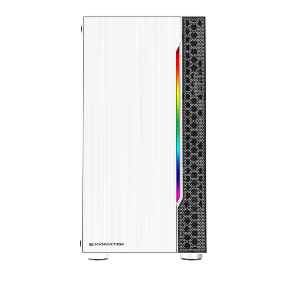 Vỏ cây máy tính XIGMATEK GEMINI ARTIC (EN43842) - PREMIUM M-ATX, RGB STRIP