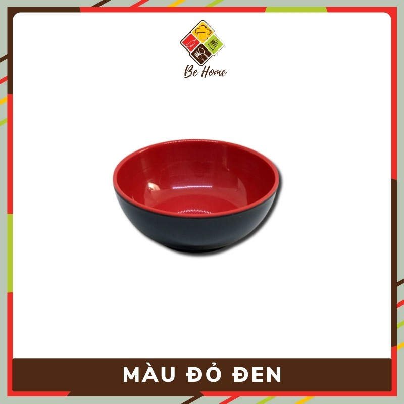 Bát ăn cơm melamine BEHOME Tô nhựa ăn cơm Thân Thiện Chịu Nhiệt Độ Cao  Bát nhựa Ăn Cơm Cao Cấp Hàn Quốc [COMBO 10 BÁT]