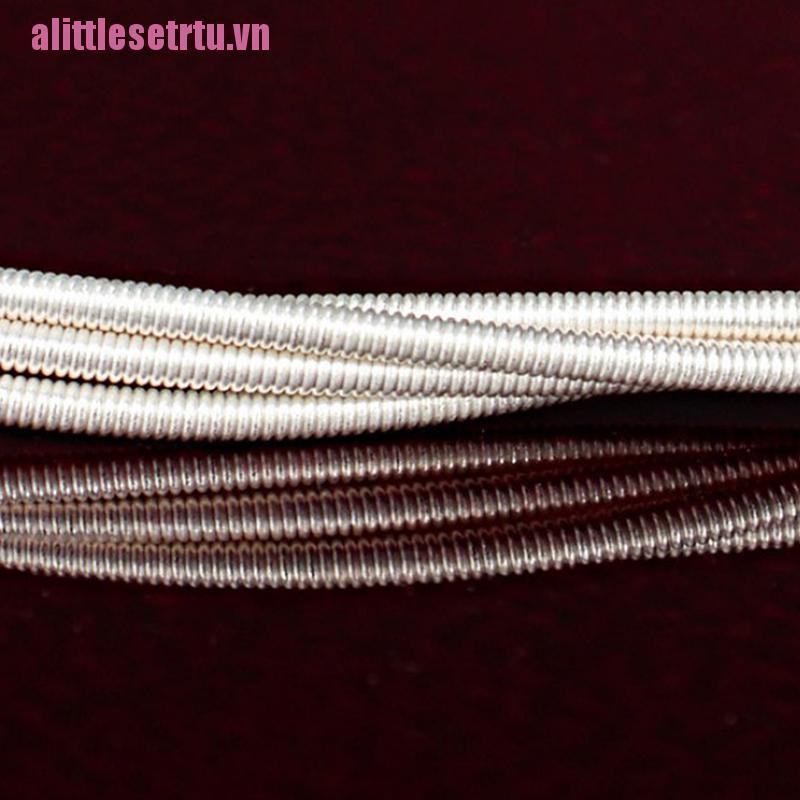 Set 6 Dây Đàn Nylon Bạc Dành Cho Guitar Cổ Điển