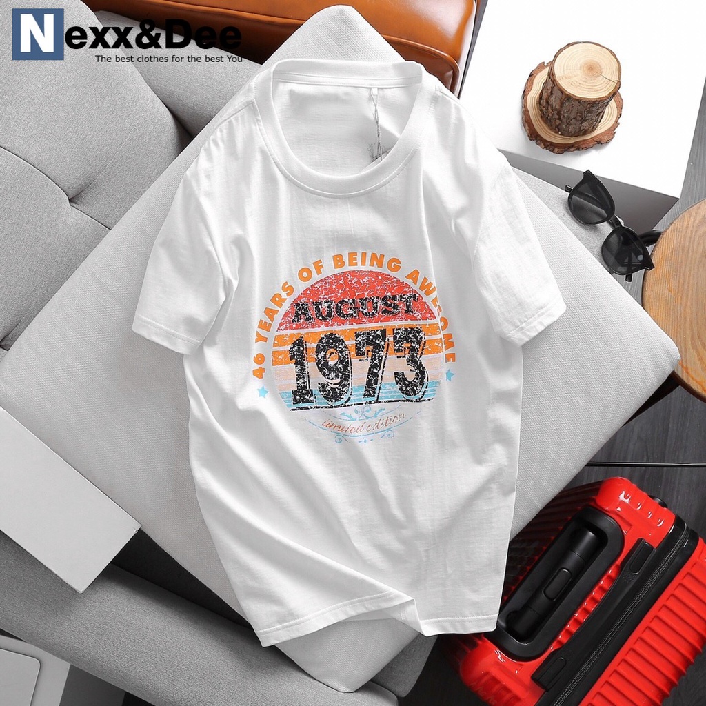 Áo thun nam cổ tròn Nexx&amp;Dee tay ngắn thể thao cá sấu CV cao cấp ND02