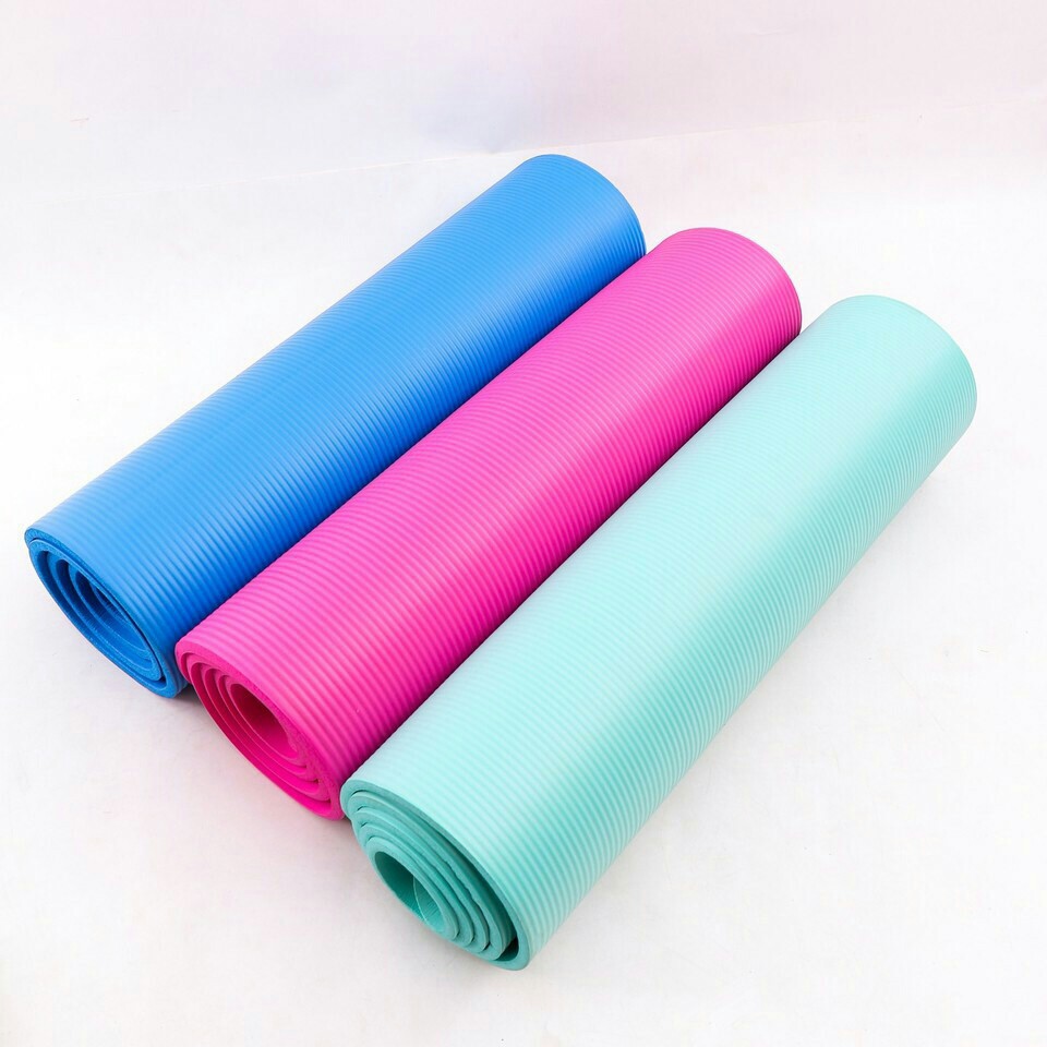 Thảm tập yoga Pohanu thảm tập thể thao tại nhà chống trơn trượt 10mm cao cấp T10