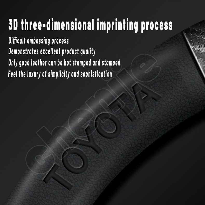 Bọc Vô Lăng Xe Hơi Chất Liệu Da Sợi Carbon 36~39CM Cho MG TF ZR EV GS EZS RX5 ZT 3SW Saloon ZS MG3 MG5 MG6 GT HS