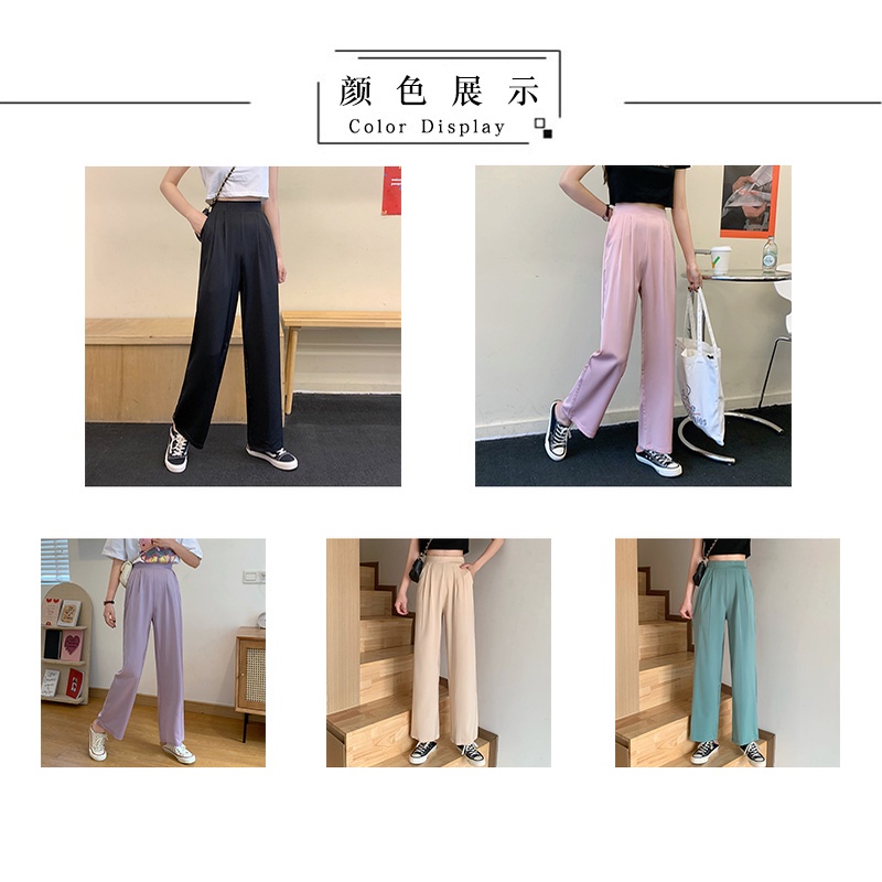 Quần Thể Thao Ống Rộng Lưng Cao Thời Trang Mùa Hè Dành Cho Nữ Y01 #