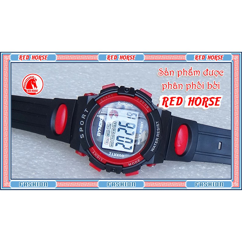 Đồng Hồ Trẻ Em Bé Gái, Bé trai SYNOKE 26899.(Đỏ) | BigBuy360 - bigbuy360.vn