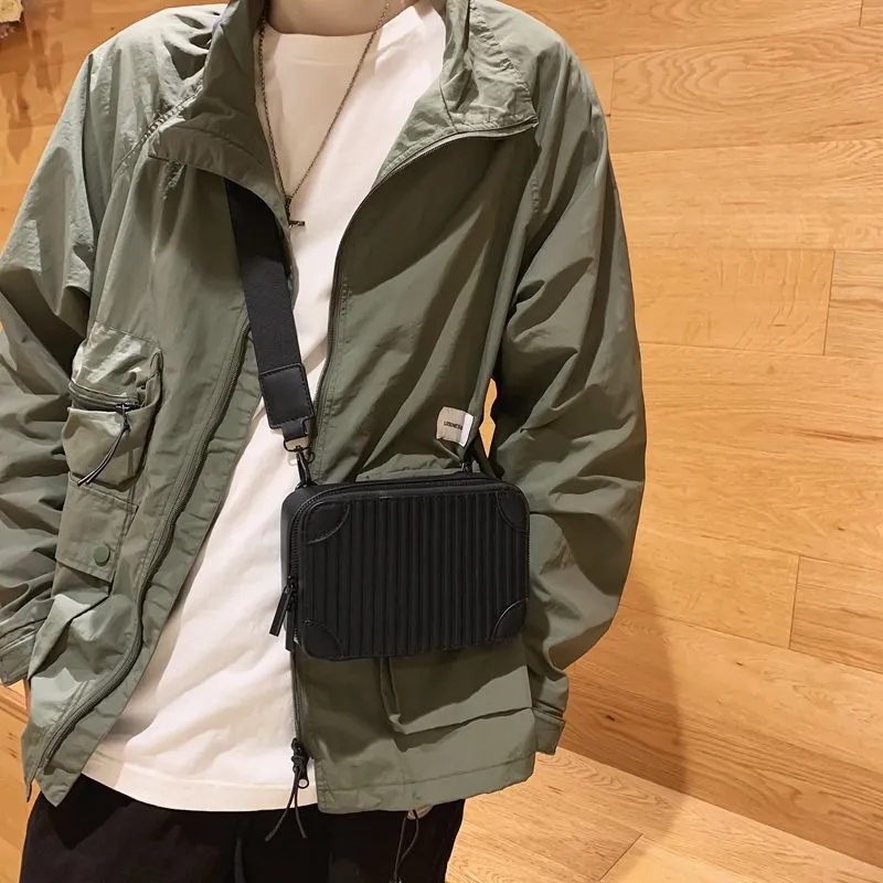 Túi Vuông Đeo Chéo Phong Cách hip hop Thời Trang Cho Nam k1070