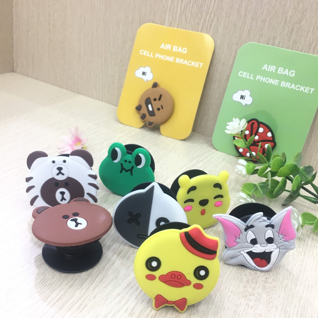 Giá Đỡ Điện Thoại - Cầm Tay - Iring - POP-Sticker (pk102store)