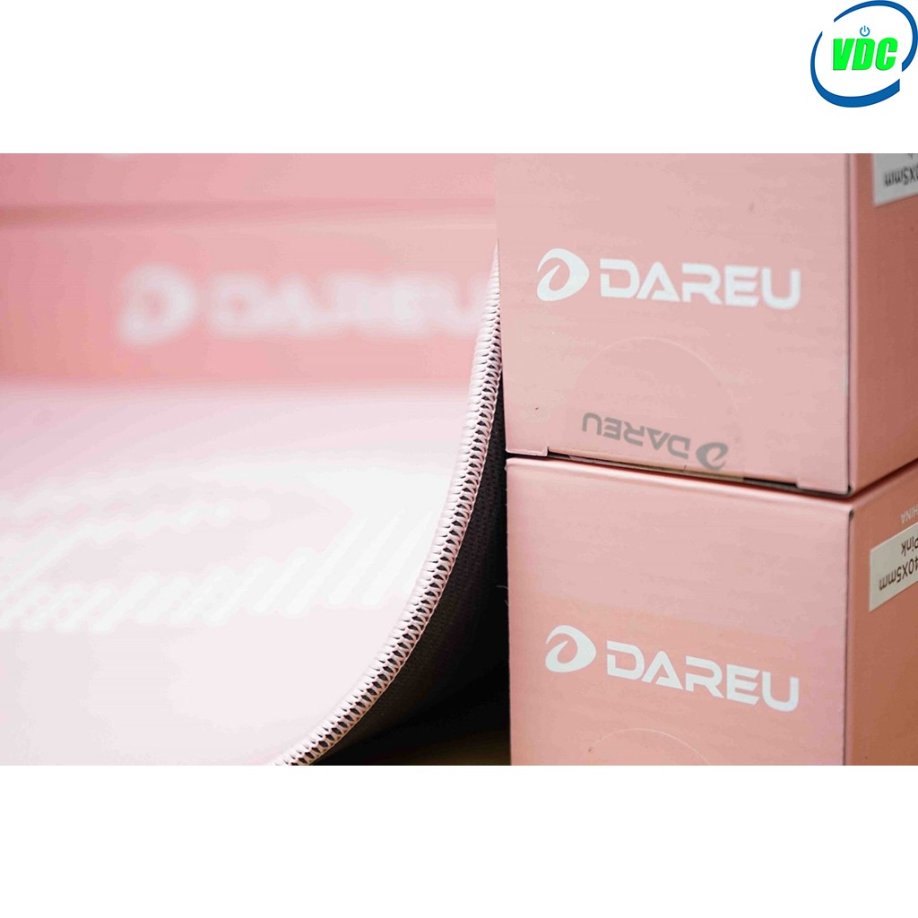 Bàn di chuột - Lót chuột - Pad chuột Dareu ESP108 - Màu hồng cực kute - 450X400X5 mm