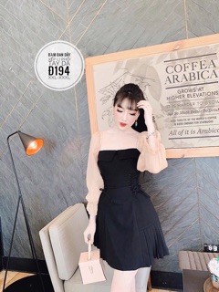 Đầm tiệc Bigsize đan eo 60-90kg