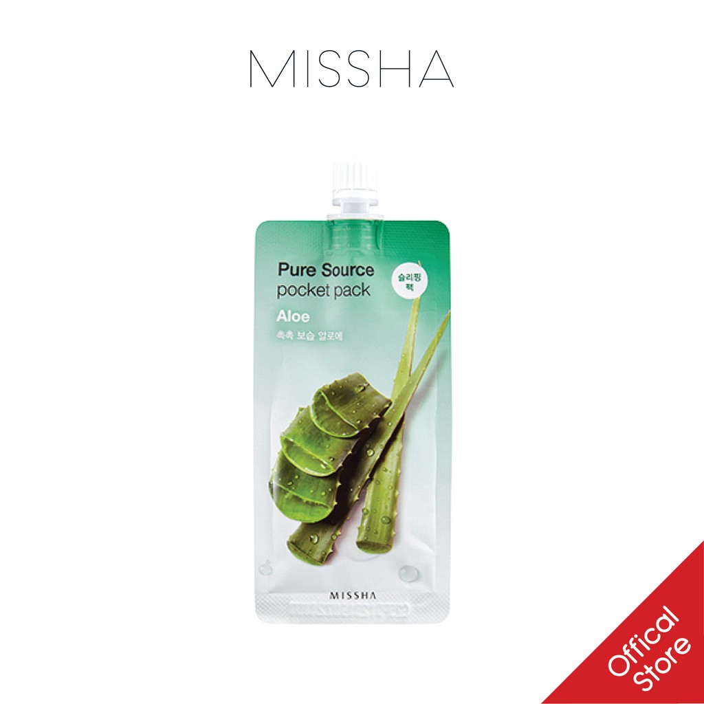 Mặt Nạ Ngủ Missha Pure Source Pocket Pack Sleeping Pack 10ml