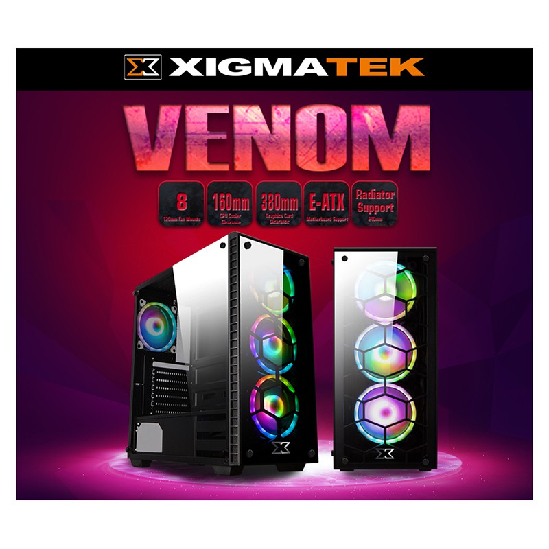 Vỏ thùng - Case Xigmatek Venom NEW