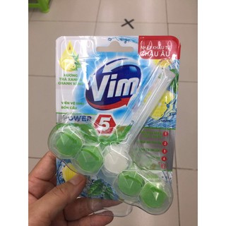 Viêm tẩy bồn cầu hương trà xanh và chanh vàng