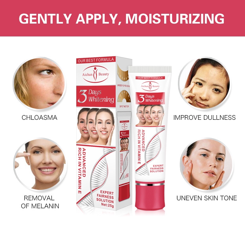 Kem dưỡng trắng da toàn thân xóa mờ đốm nâu tức thì Aichun Beauty