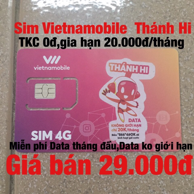 sim Sim Vietnamobile Thánh Hi 333