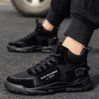 Giày thể thao nam sneaker KATEZAg38 phong cách retro chất da phối vải thoáng khí năng động trẻ trung SIZE TỪ 39 ĐẾN 43